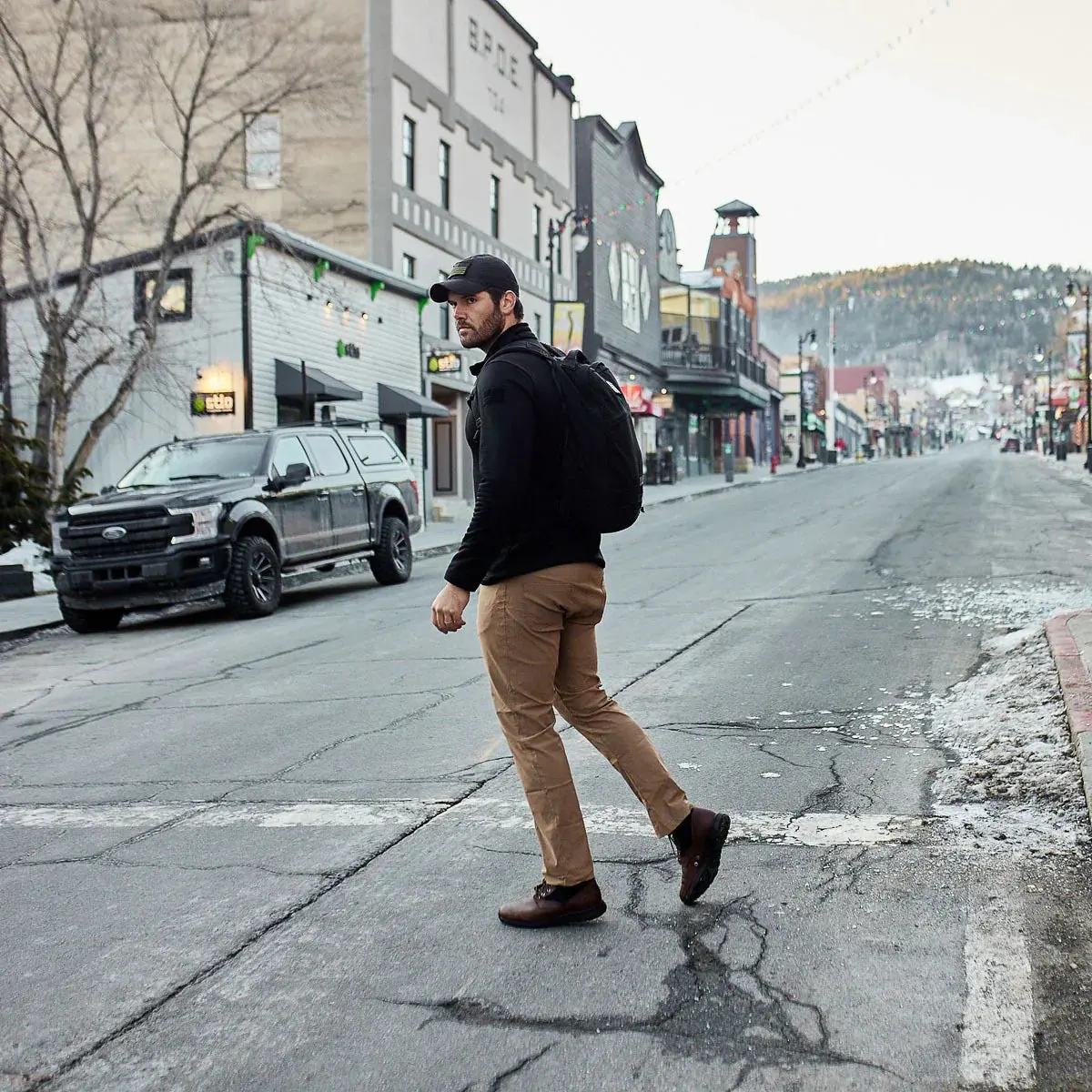 Men’S Simple Pants - Midweight Toughdry® 1