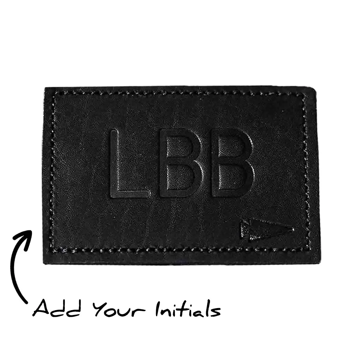 Patch  - Custom Leather Monogram 1
