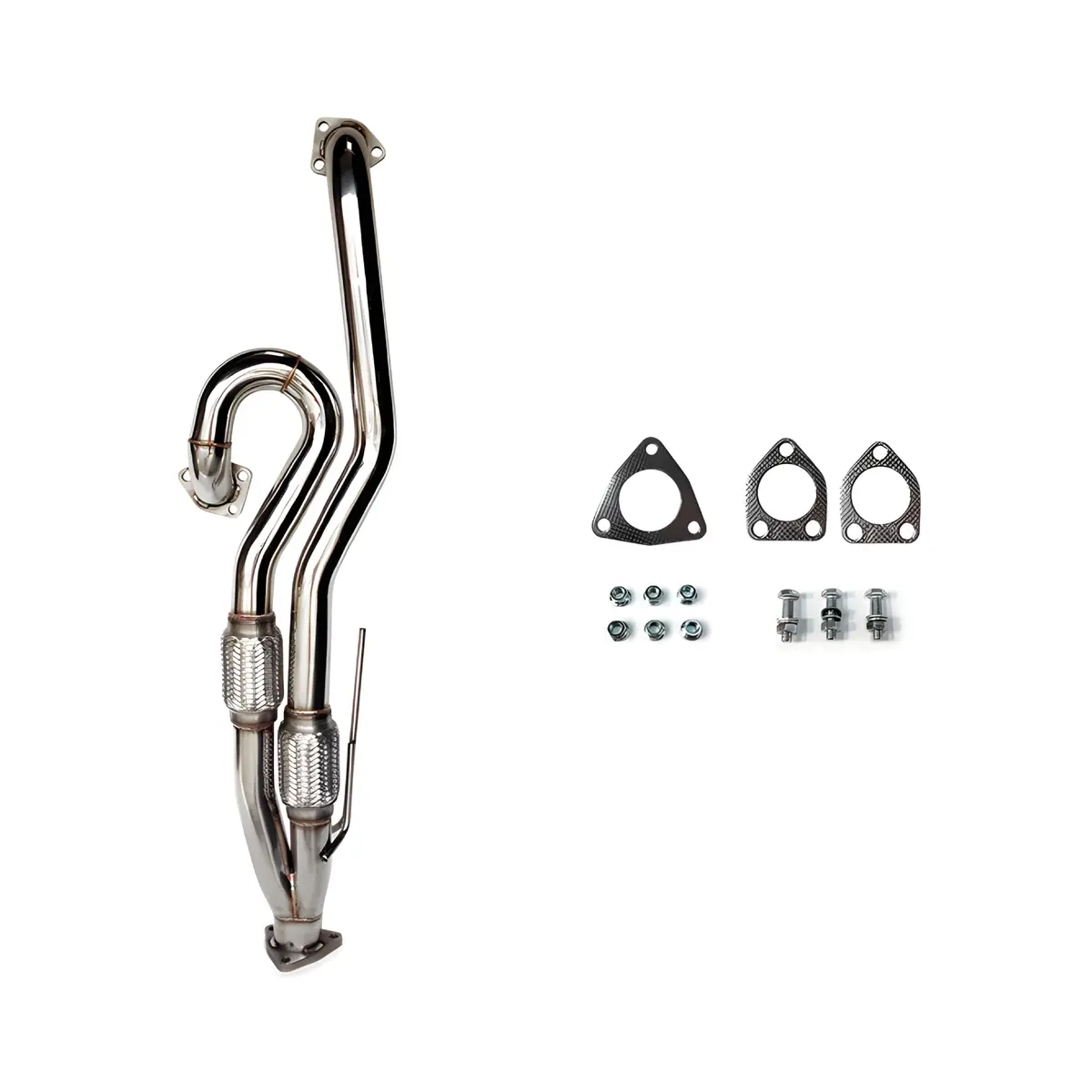 Rv6 Performance 03-07 Accord V6/04-08 Tl Long Tube J-Pipe 1