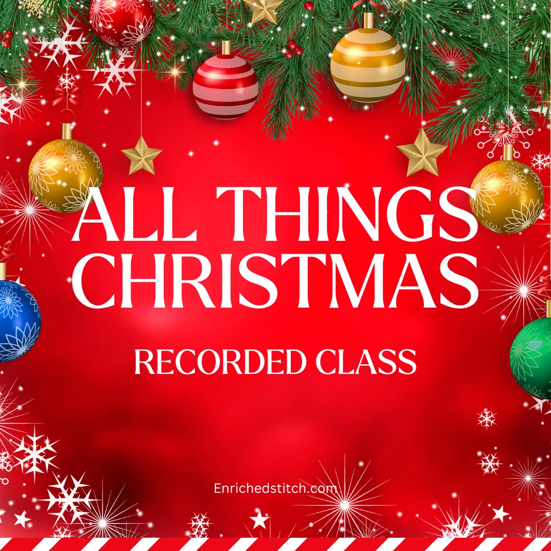 All Things Christmas Recorded Class 1