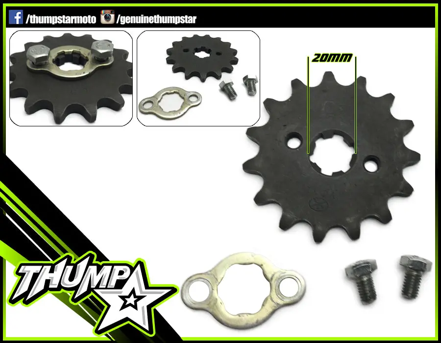 7508 | Front Sprocket | 20Mm Shaft | 428 X 13T 1
