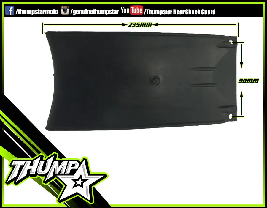 3039 | Rear Shock Guard | Pre 2020 1