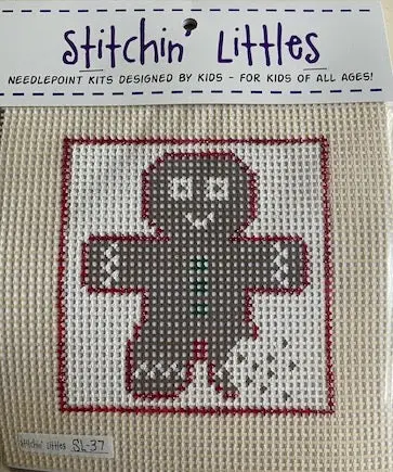 Sl-37 Gingerbread Man Stitchin Little 1