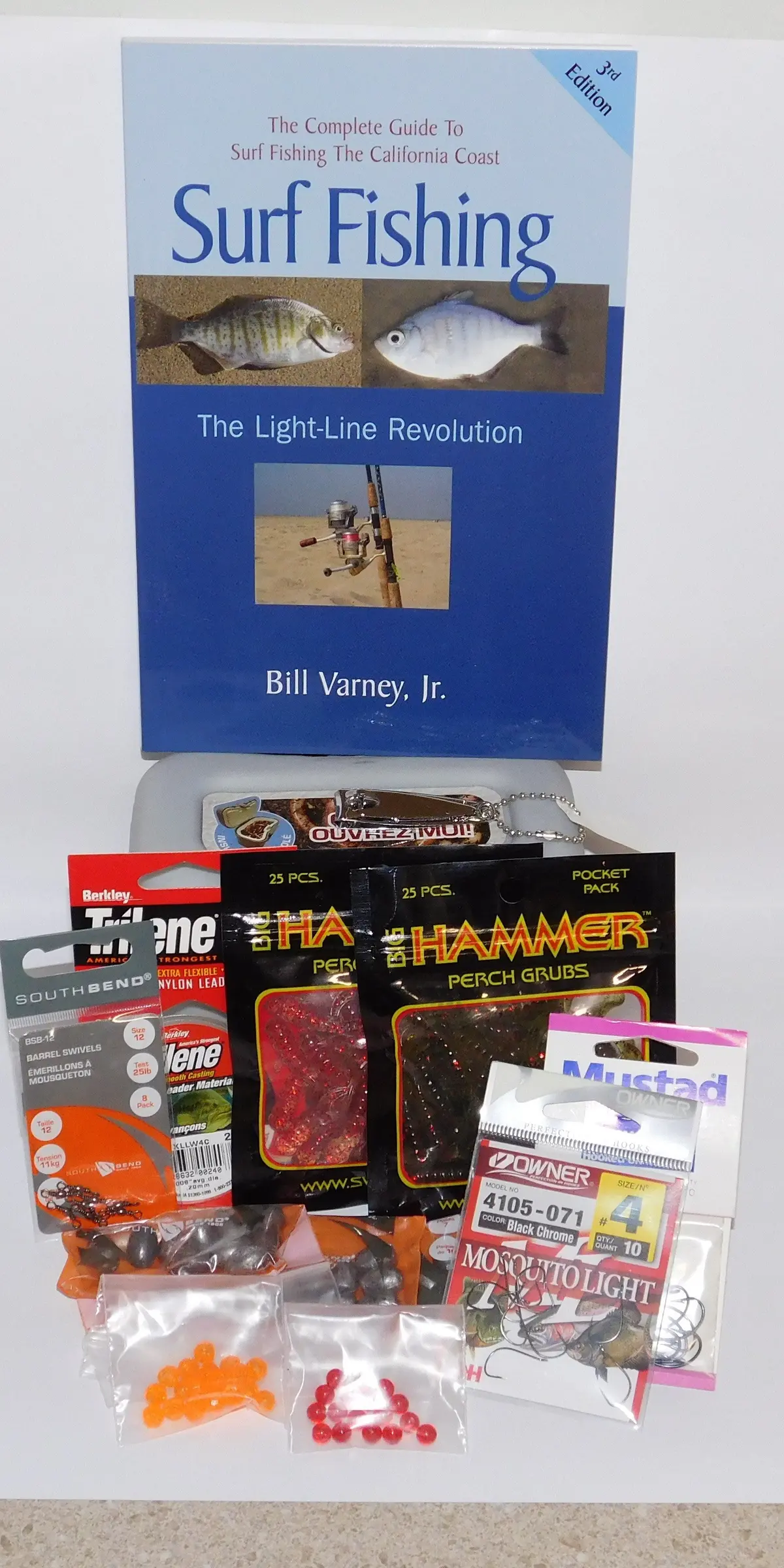 Surf Fishing Tackle Kit Without Book (All-In-One Kit) 1