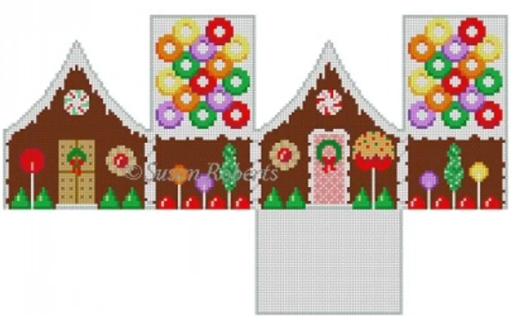 6259 Life Saver 3D Gingerbread House 1