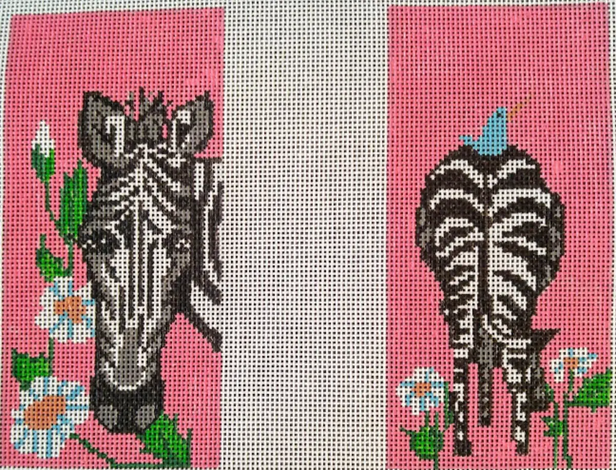 Af09 Double Zebra Eyeglass Case 1