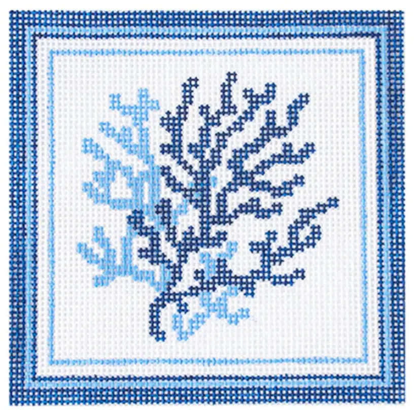 Kb1653 Coral Coaster - Blue 1