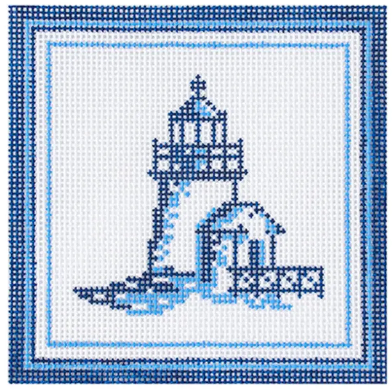 Kb1654 Nautical Lighthouse Coaster - Blue 1