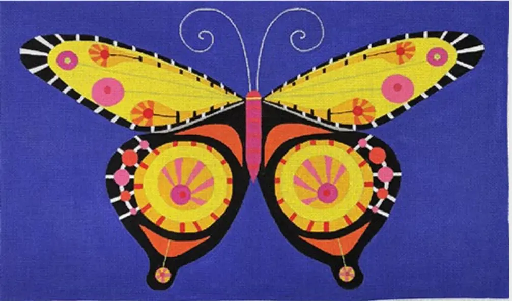 Ze770 Yellow And Orange Butterfly 1