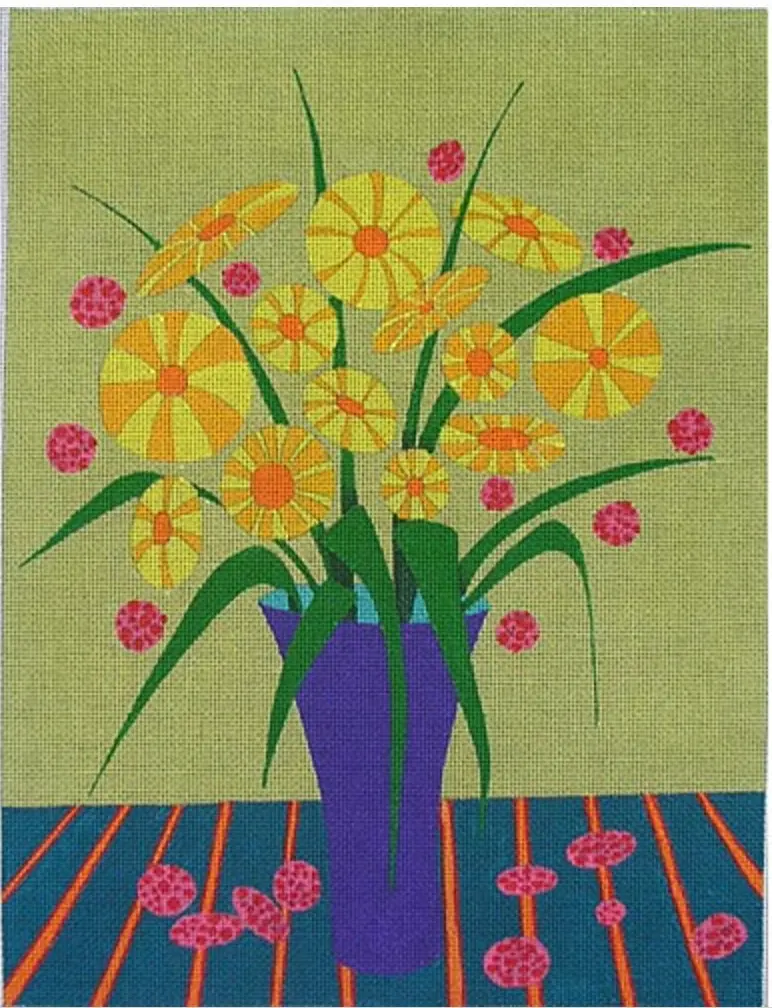 Ze501 Still Life With Flowers - 13 Mesh 1