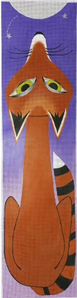 Ze608 Tall Fox And The Moon 1