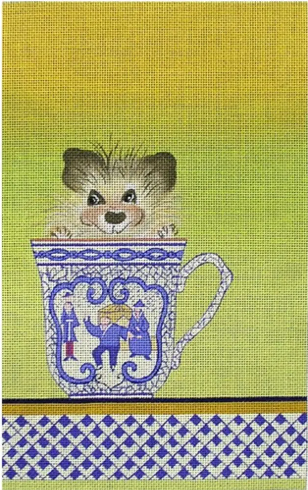 Ze454 Porcupine In A Tea Cup 1