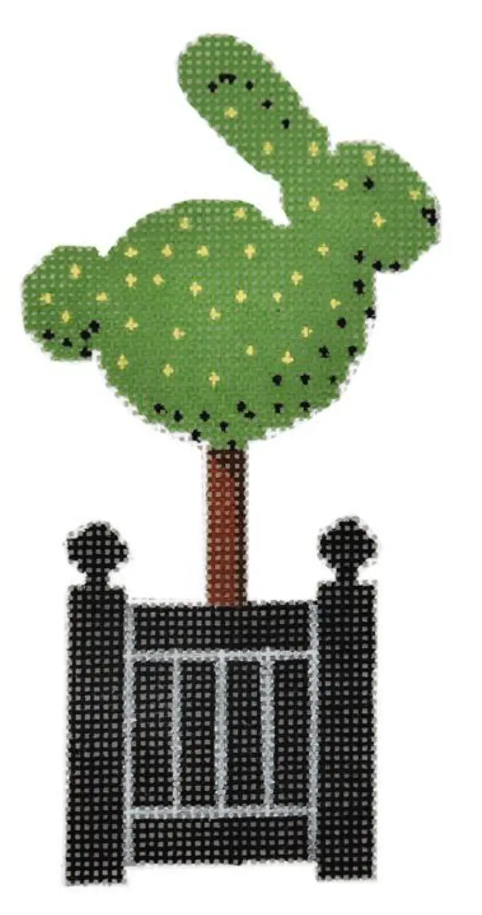 Rd070-1 Bunny Topiary 1