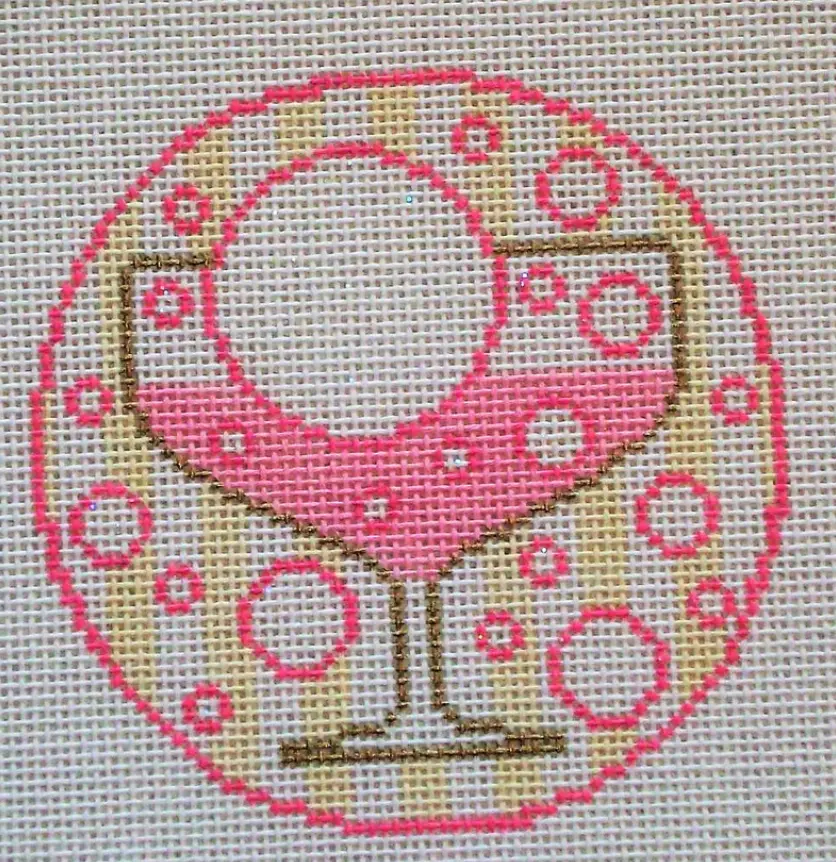 Rd124 Champagne Monogram Round 1