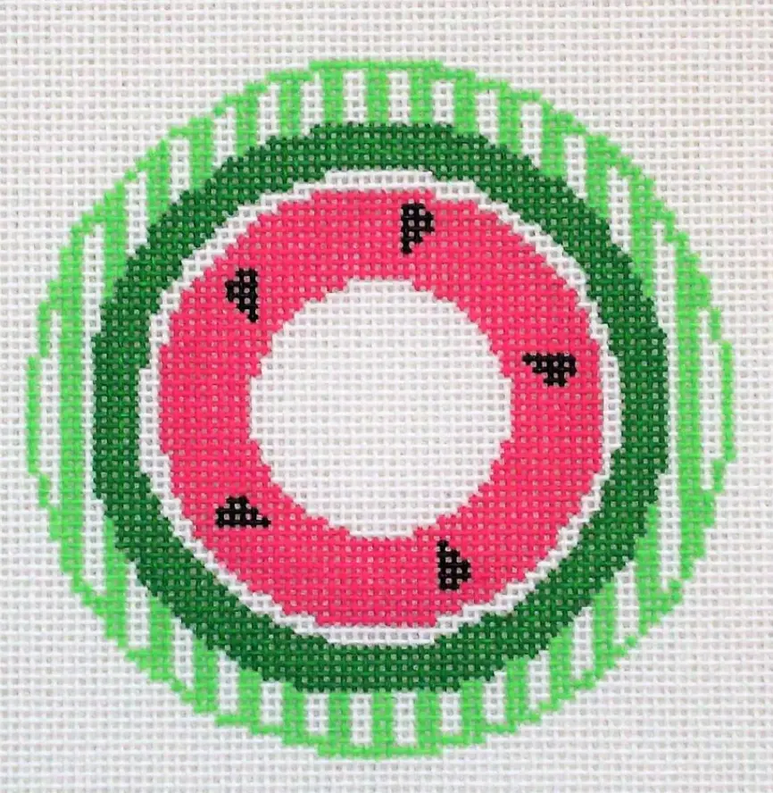 Rd108 Watermelon Monogram Round 1