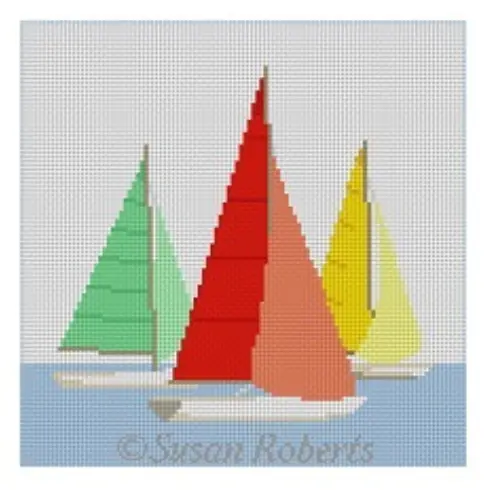 0767 Resting Sailboats 1