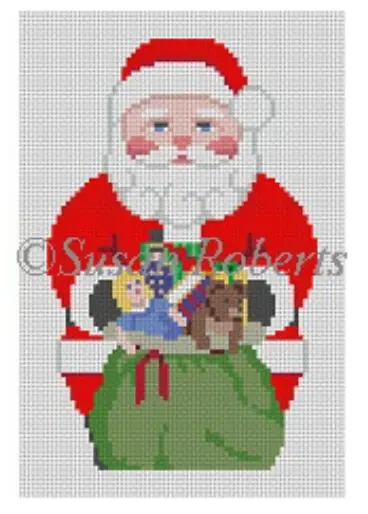 1235F Santa With Toy Bag 1