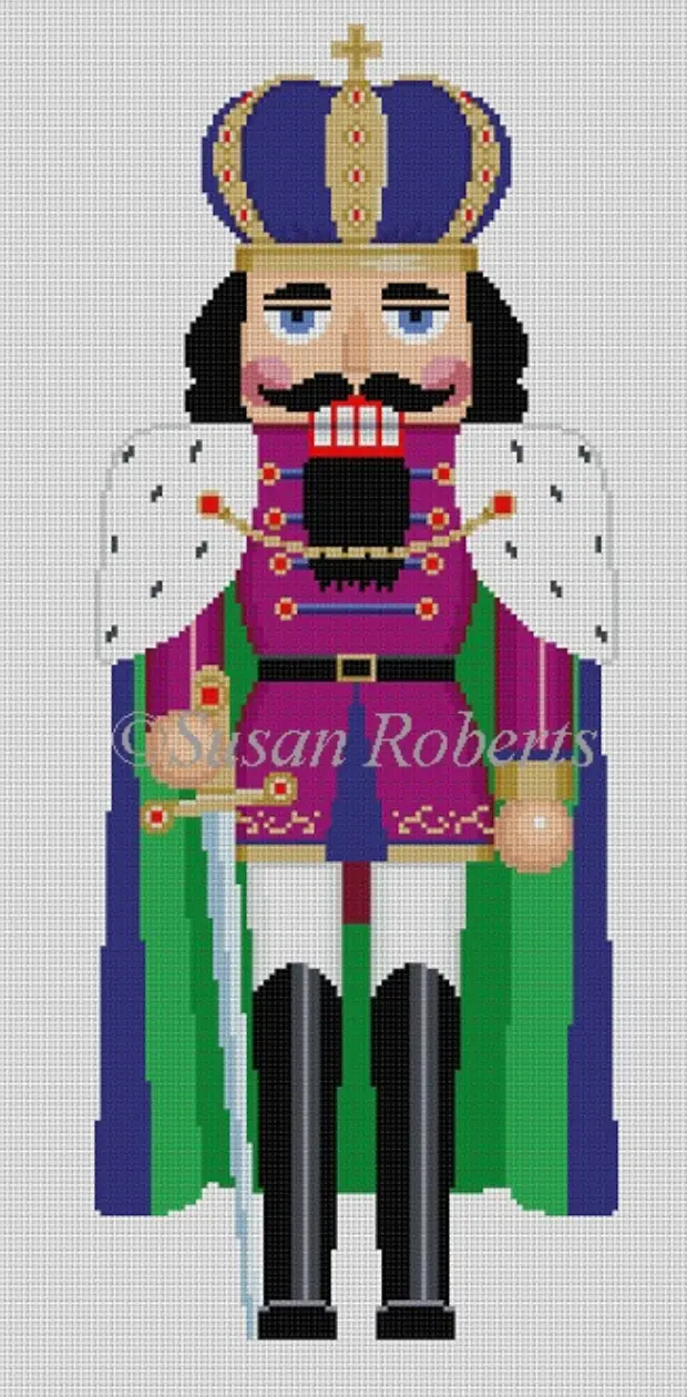 4398 Caped King Nutcracker 1
