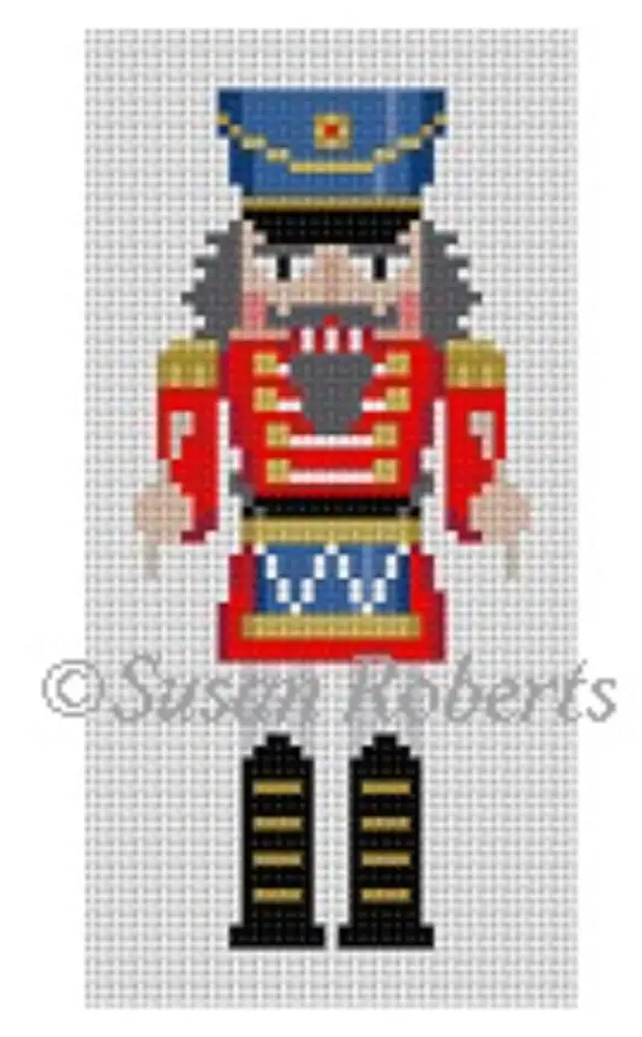 5859 Drummer Nutcracker Ornament 1