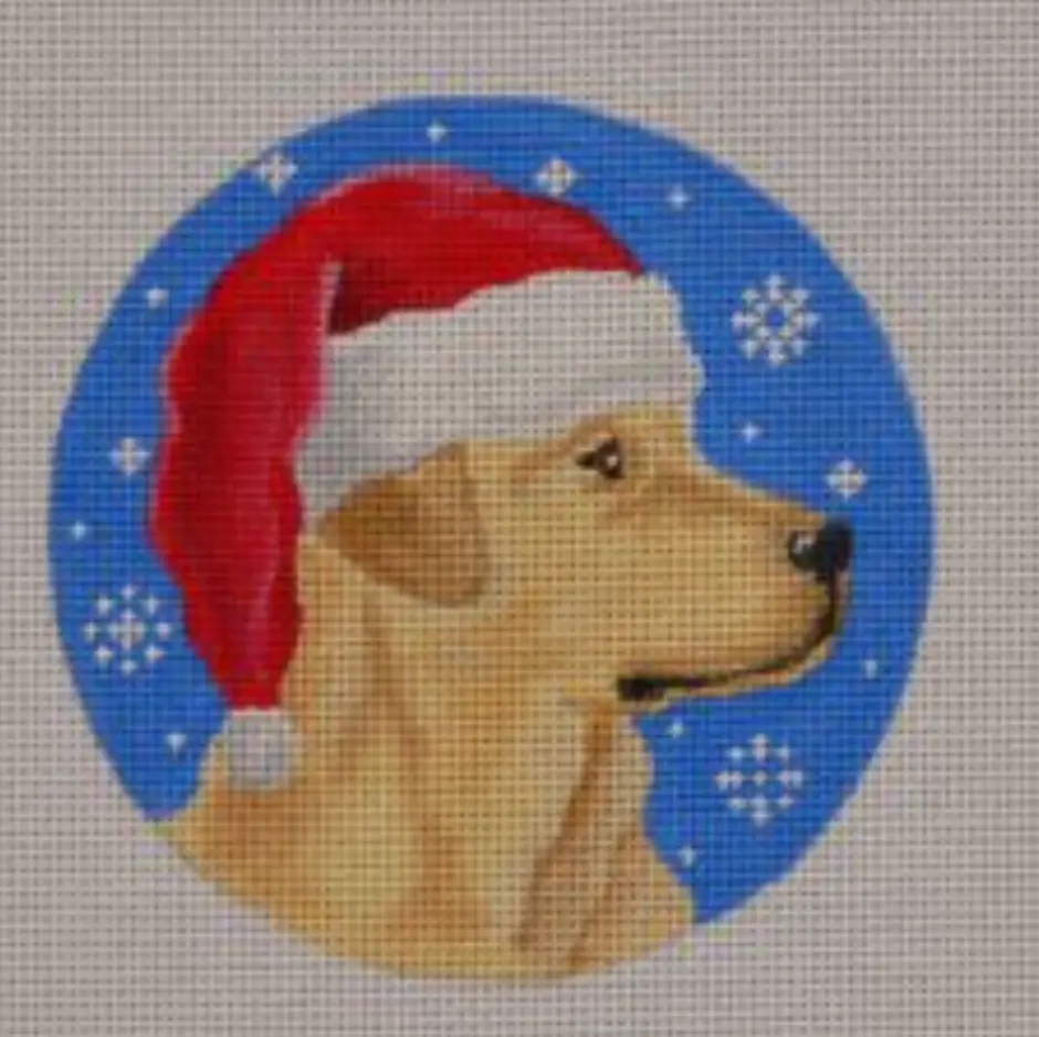 Dg04 Yellow Lab Santa 1