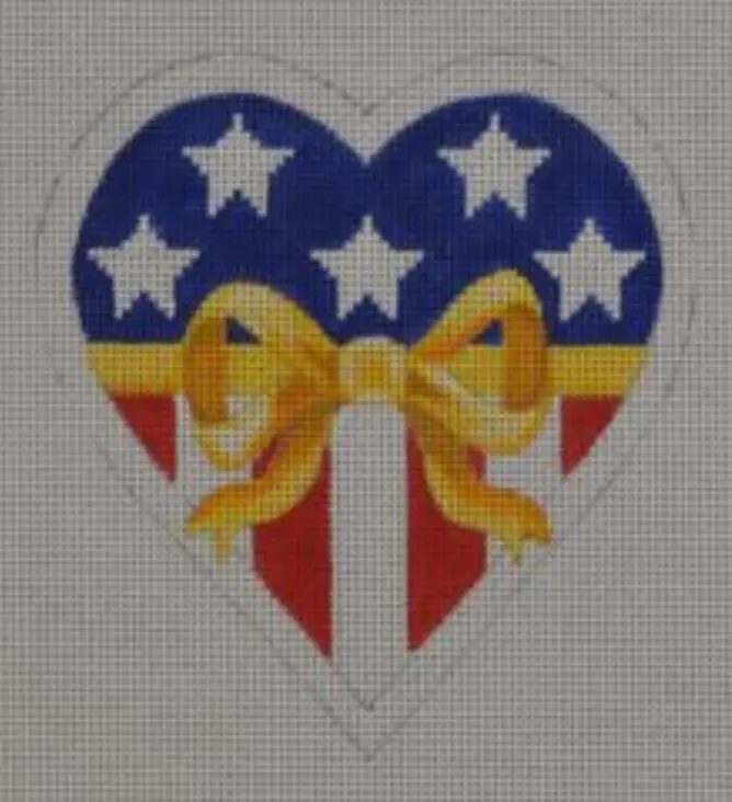 Pa15 Yellow Ribbon Heart 1