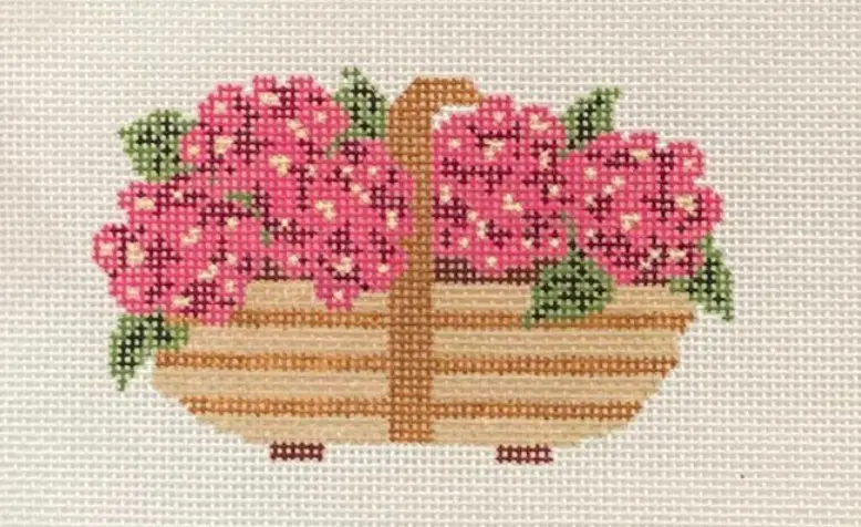 Tlm51 Sussex Trug Pink Hydrangeas 1