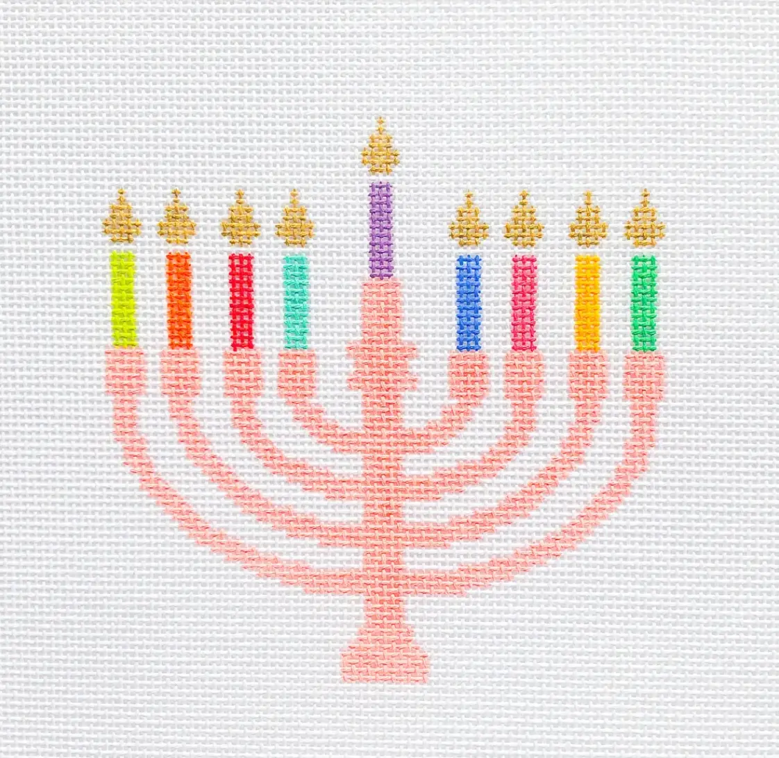 Srd+Zs Pink Menorah 1