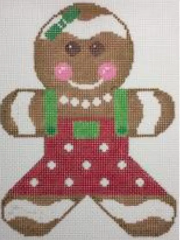 Rd200-2 Mini Gingerbread Girl - Red 1