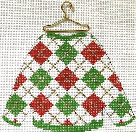 Hb-180 Argyle Sweater 1