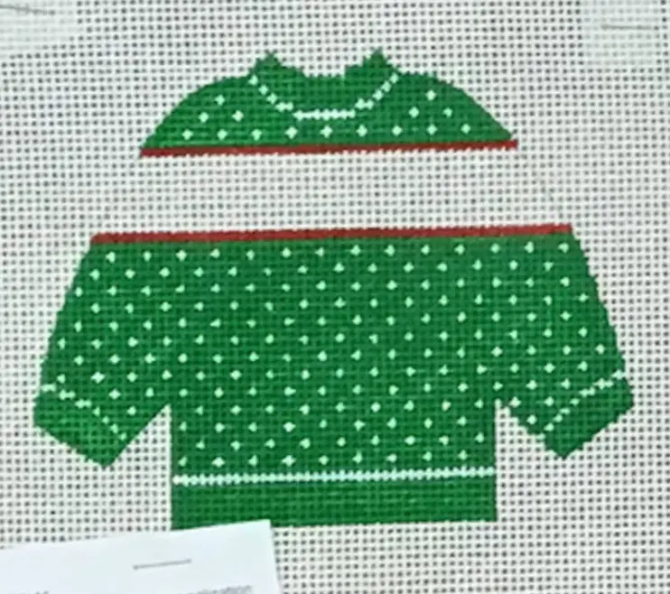 Si1-41 Green Pullover Sweater 1