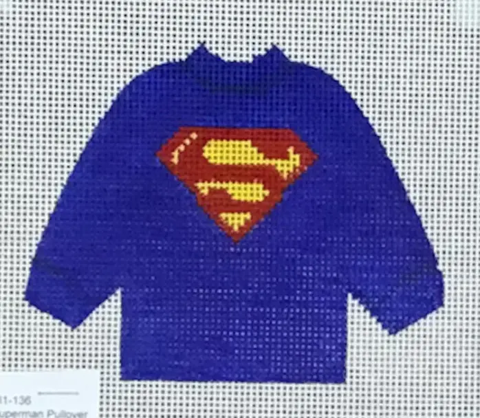 Si1-36 Superman Pullover Sweater 1