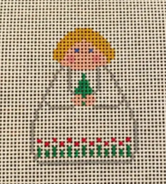 Si165-26 White Angel With Tree 1