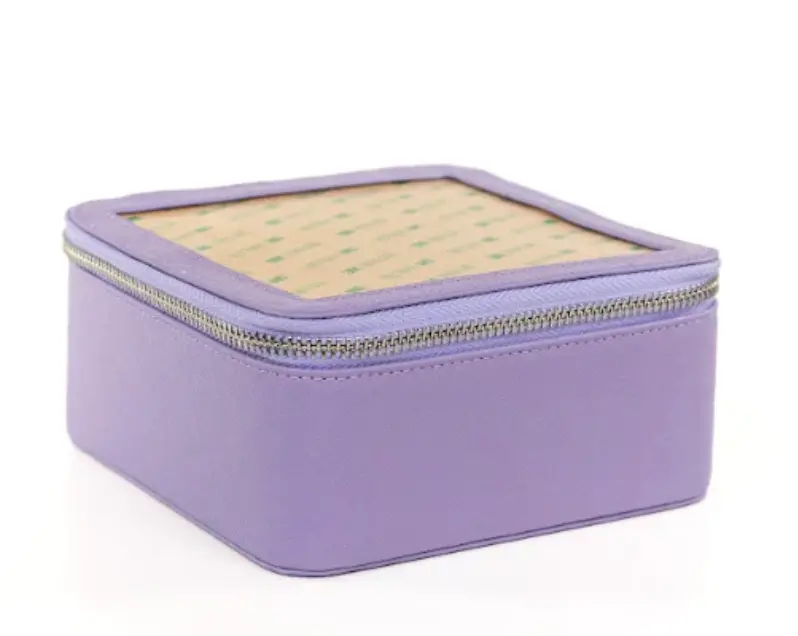 Rbd Leather Self Finishing Box - Purple 1