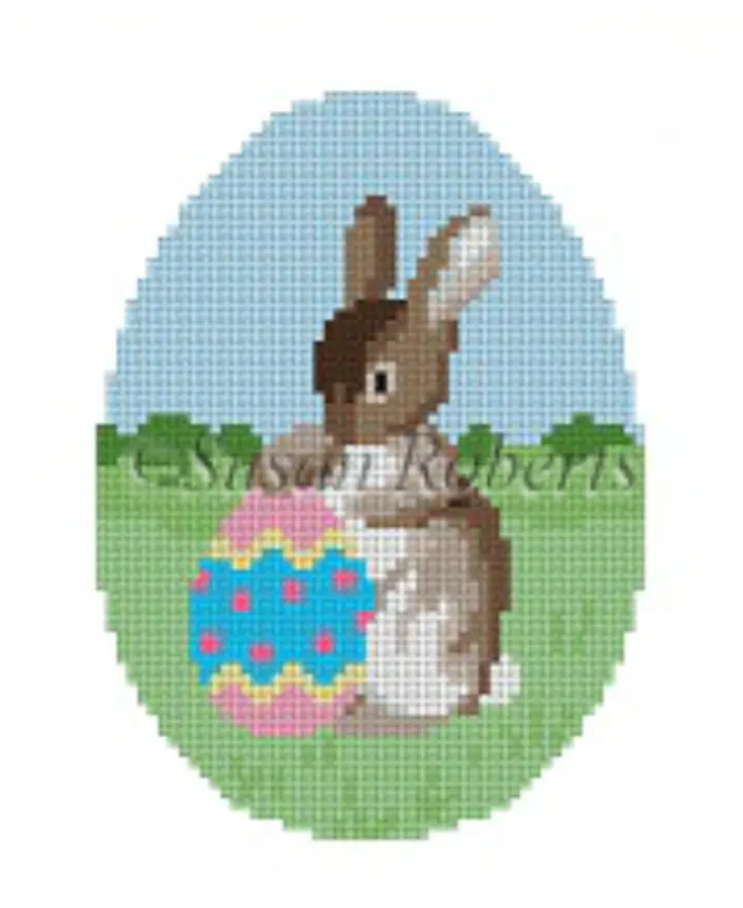 0449 Rabbit With Egg Easter Egg 1