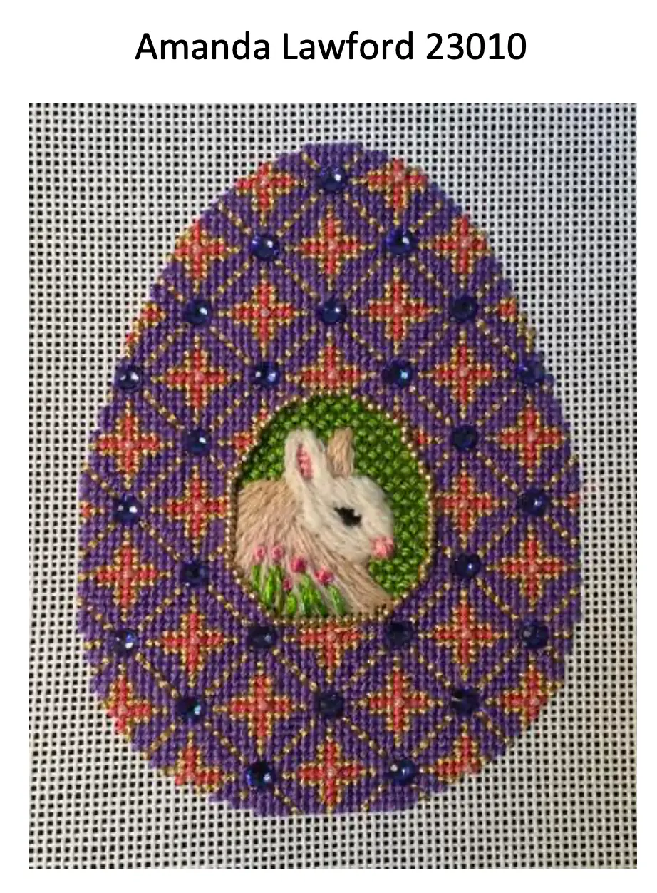 23010 Bunny Easter Egg Stitch Guide 1