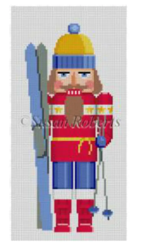 4280 Skier Nutcracker 1