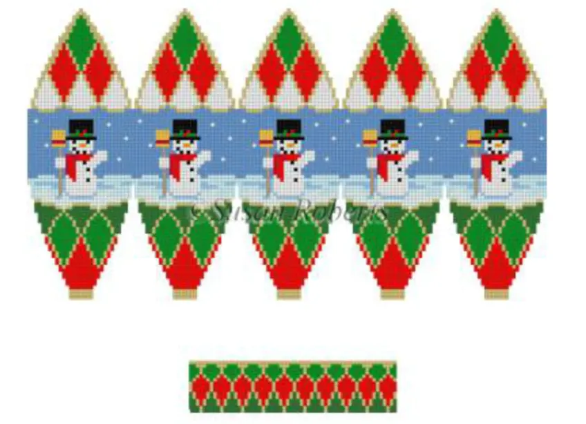 5260 Snowman 3D Hot Air Balloon 1