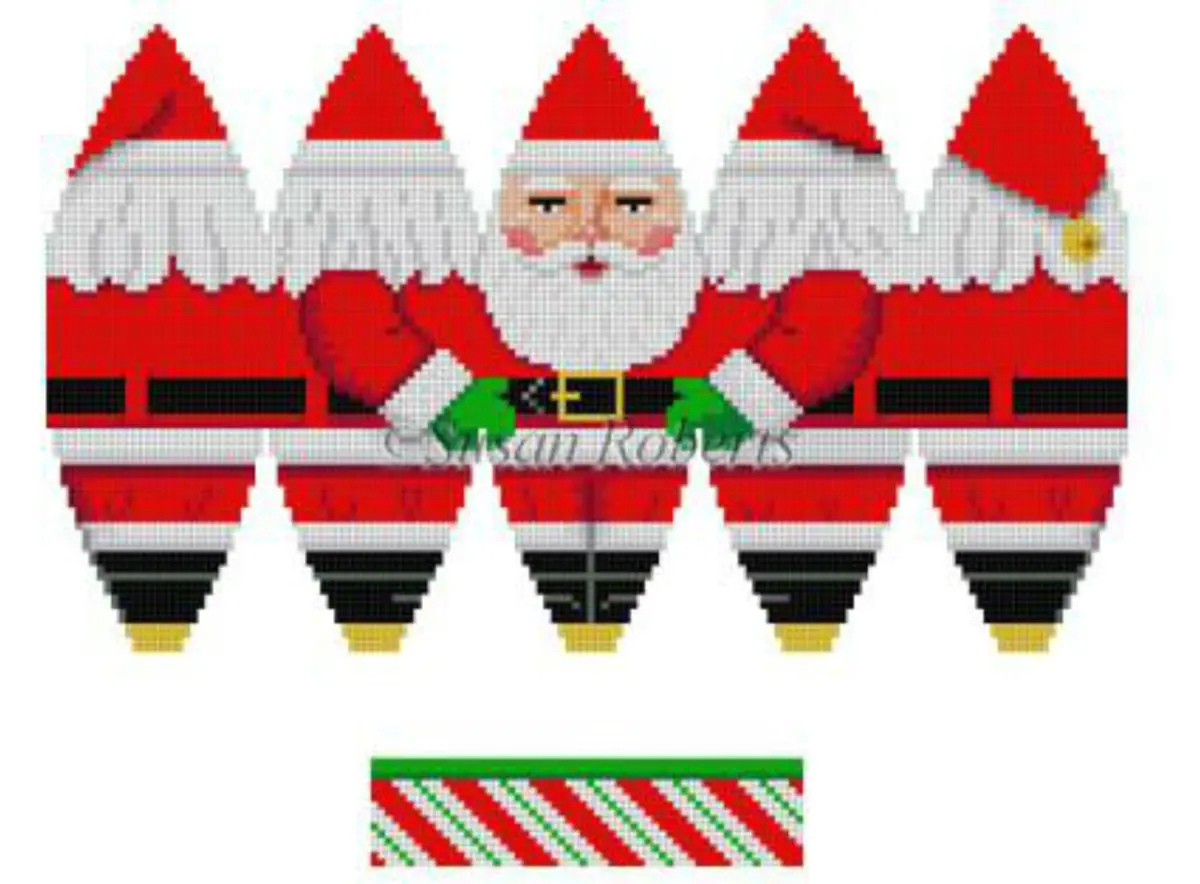 5284 Full Santa 3D Hot Air Balloon 1