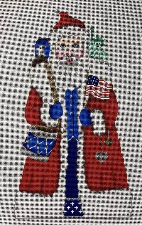 7029 Patriotic Santa 1