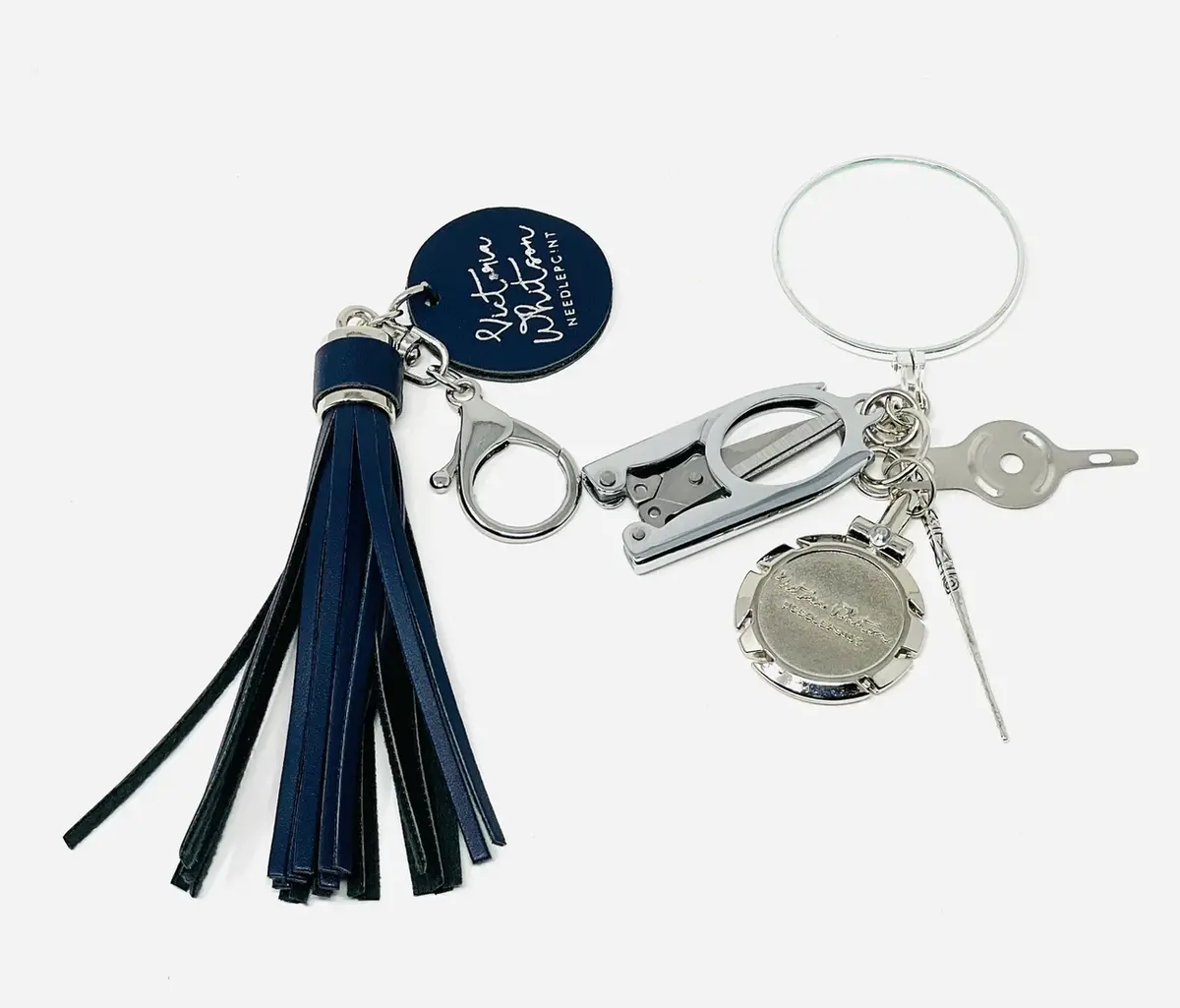 Victoria Whitson Accessory Tassel With Scissors - Navy 1