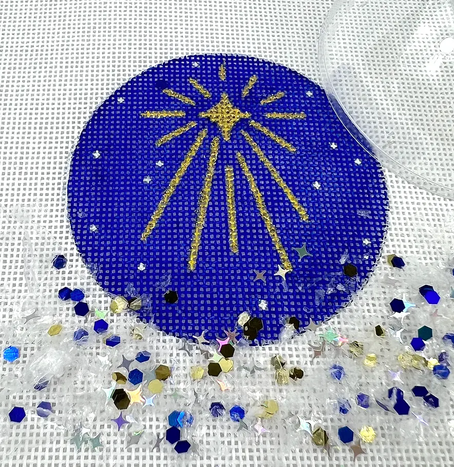 Xmd-02 Star Of Bethlehem Snow Globe 1