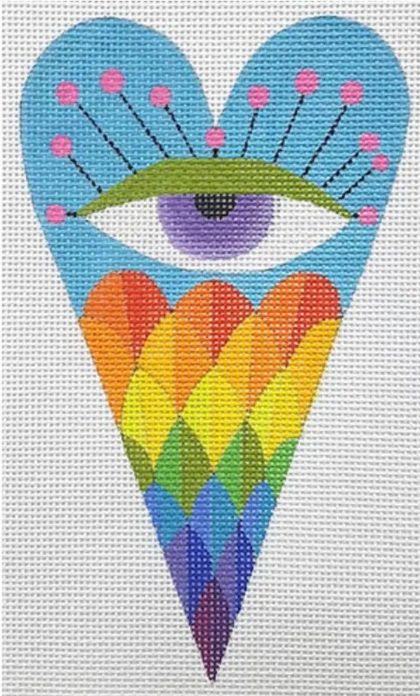 Ze650 Eye Heart Ornament 1