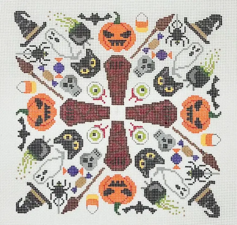 Md-122 Halloween Mandala 1