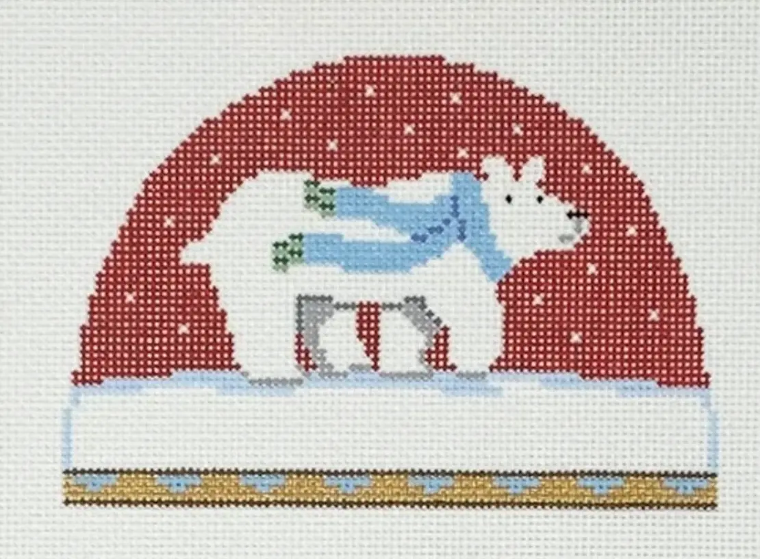Gub-17 Mr. Polar Bear With Scarf 1