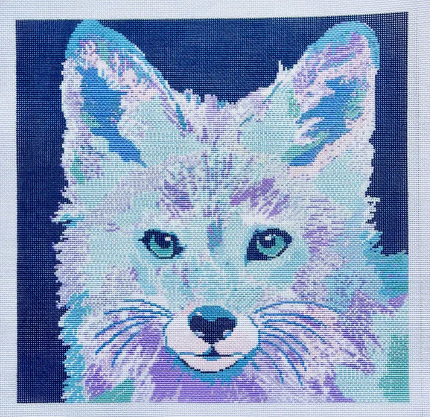 Ta4141 Fox On Blue 1