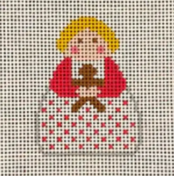 Si165-35 Angel With Gingerbread Man 1