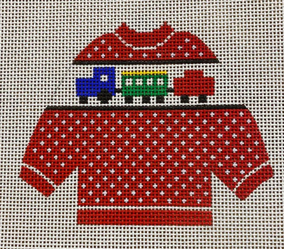 Si1-21 Trains Pullover Sweater 1