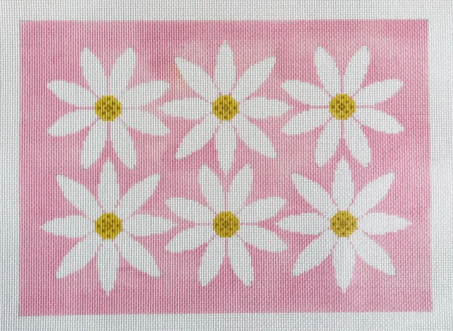 Ta4053 Courteney Six Flowers - Pink And Gold 1