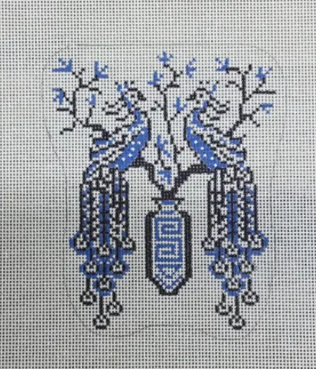 Kcd1159 Two Peacocks 1