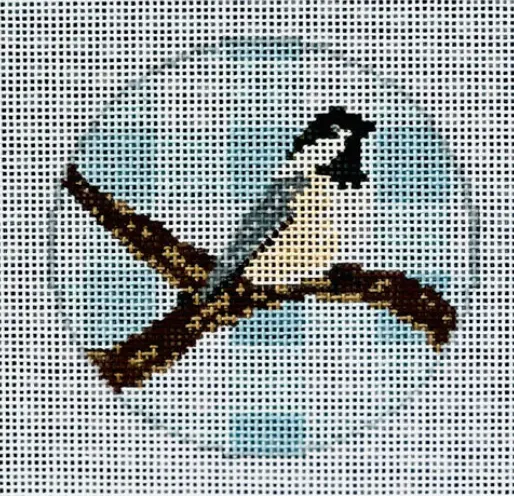 Kcd1490 Gingham Chickadee Round 1